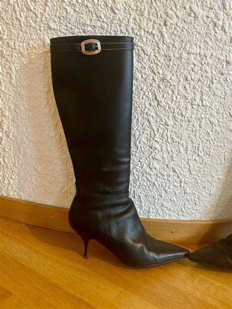 prada stiefel gr 38 ebay|Original Prada Stiefel Gr.38 schwarz top Qualität .